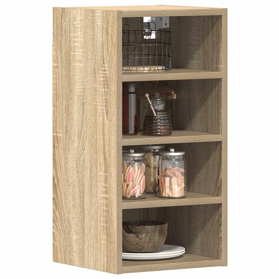 Hangkast 30x29,5x60 cm bewerkt hout sonoma eikenkleurig