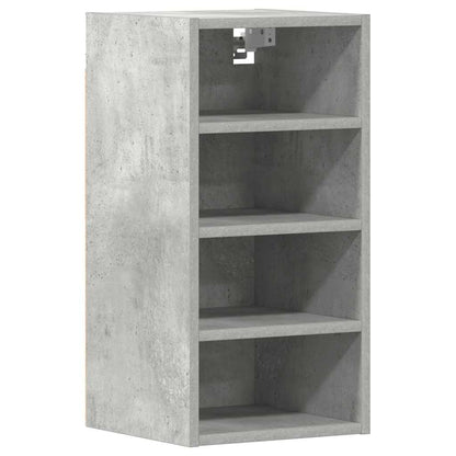 Hangkast 30x29,5x60 cm bewerkt hout betongrijs
