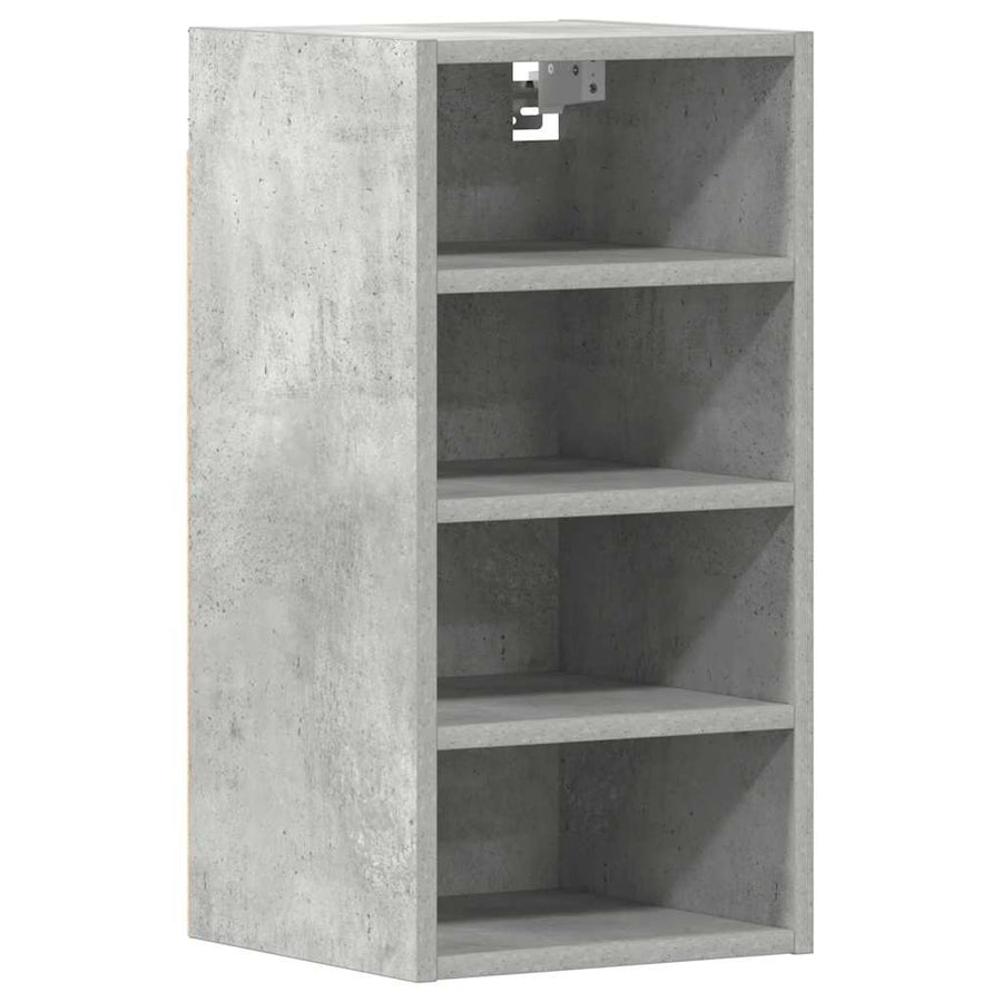 Hangkast 30x29,5x60 cm bewerkt hout betongrijs