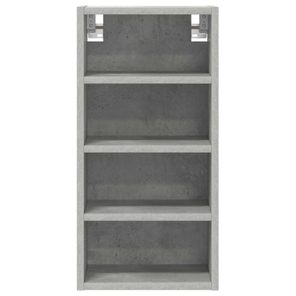 Hangkast 30x29,5x60 cm bewerkt hout betongrijs