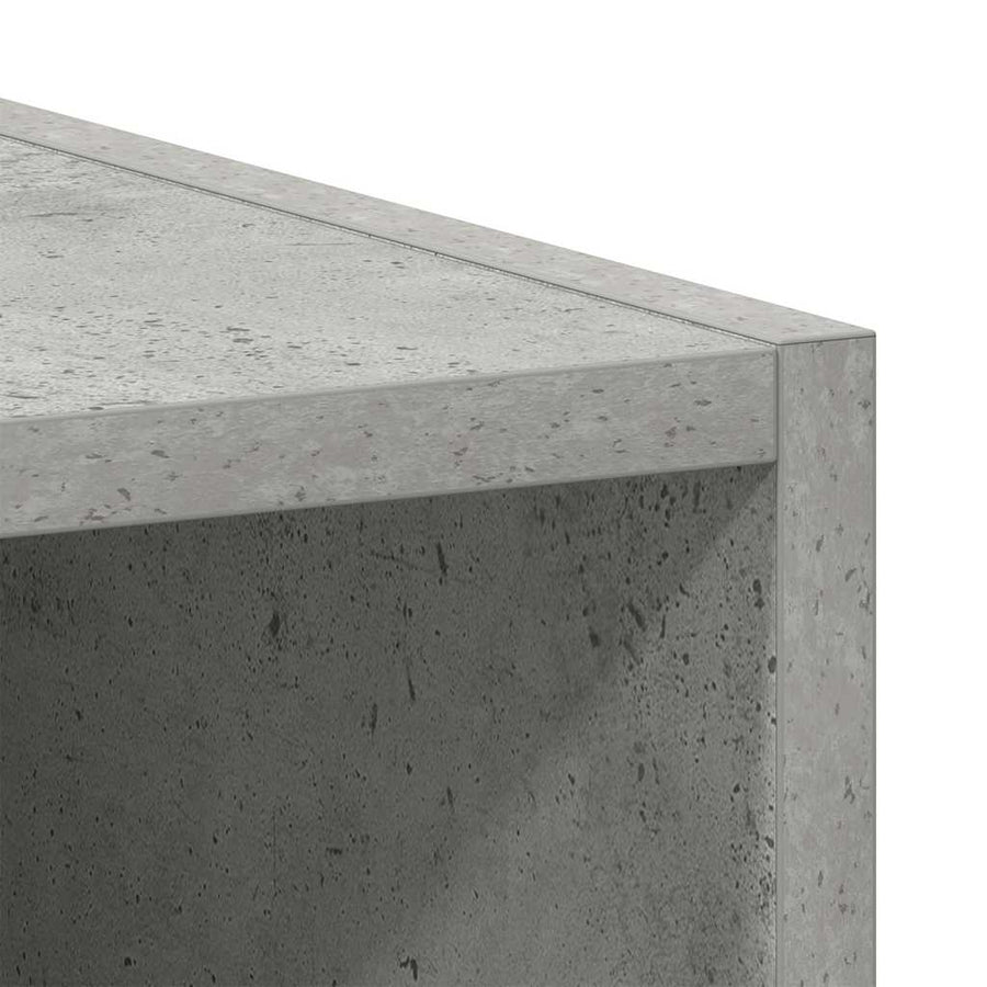 Hangkast 30x29,5x60 cm bewerkt hout betongrijs