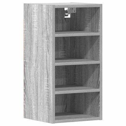 Hangkast 30x29,5x60 cm bewerkt hout grijs sonoma eikenkleurig