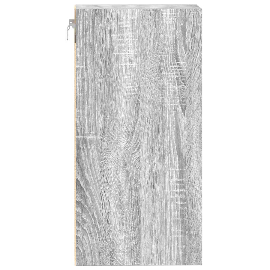 Hangkast 30x29,5x60 cm bewerkt hout grijs sonoma eikenkleurig