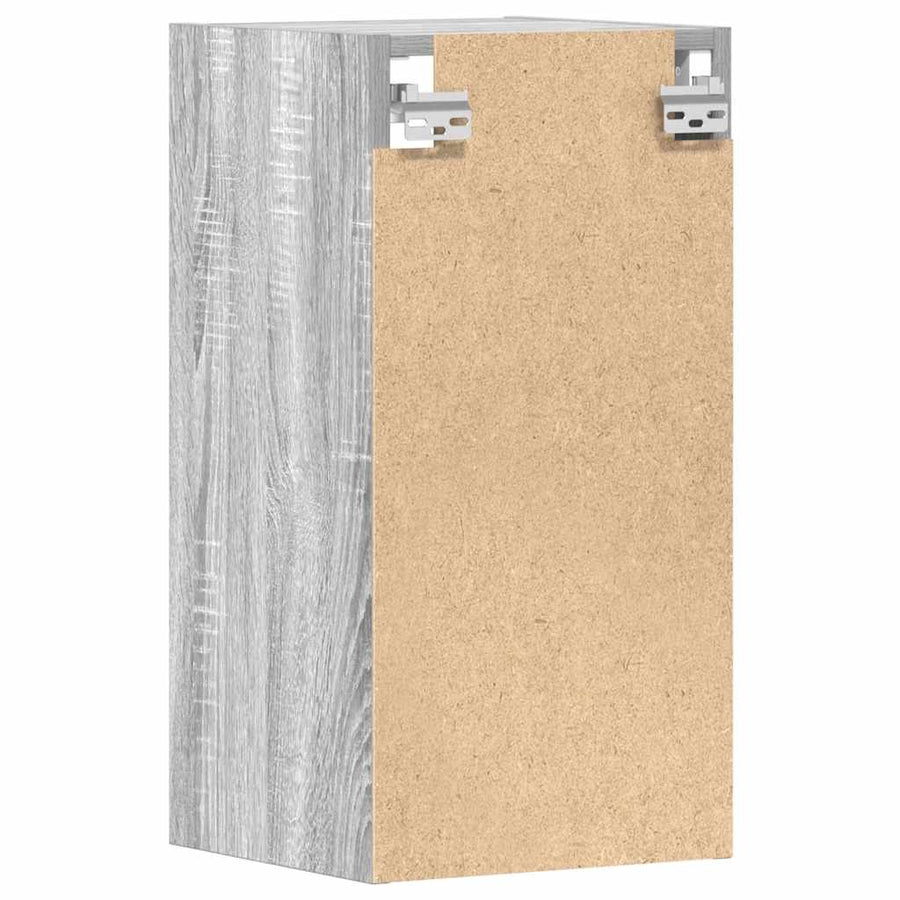 Hangkast 30x29,5x60 cm bewerkt hout grijs sonoma eikenkleurig