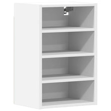 Hangkast 40x29,5x60 cm bewerkt hout wit