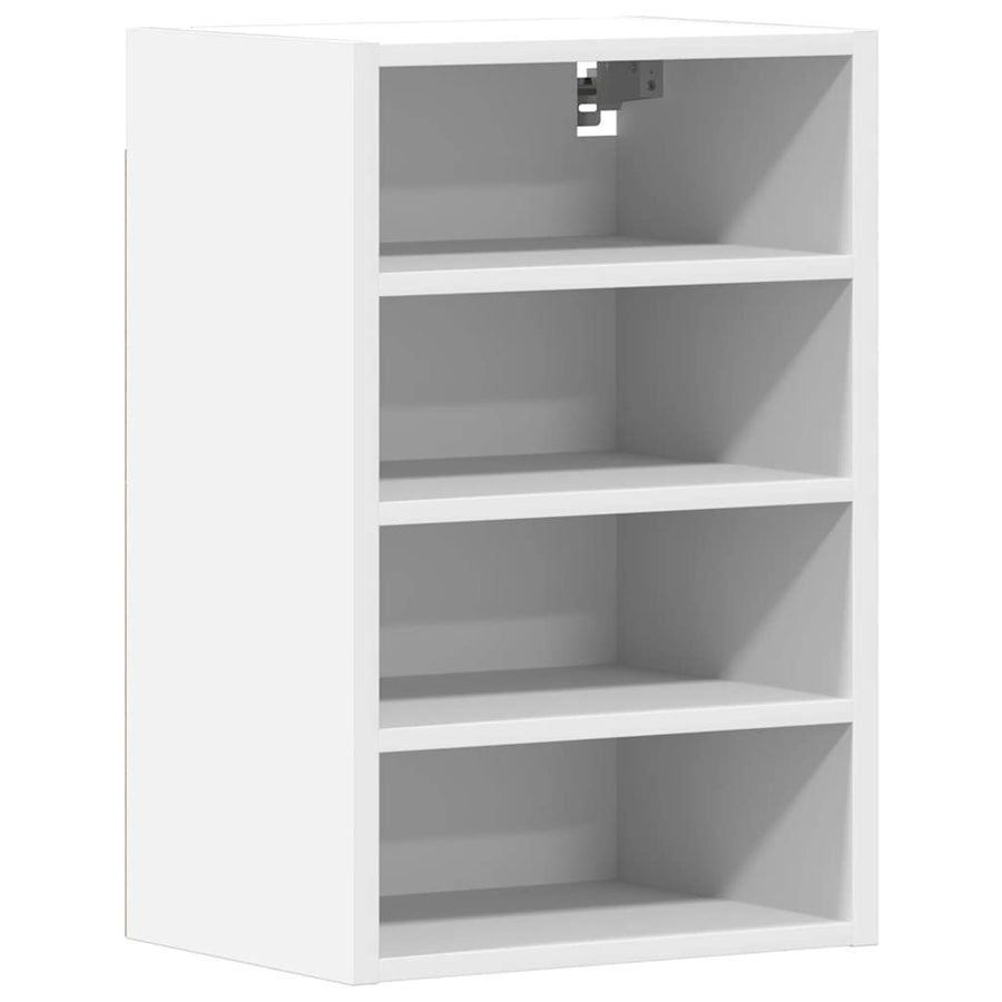 Hangkast 40x29,5x60 cm bewerkt hout wit