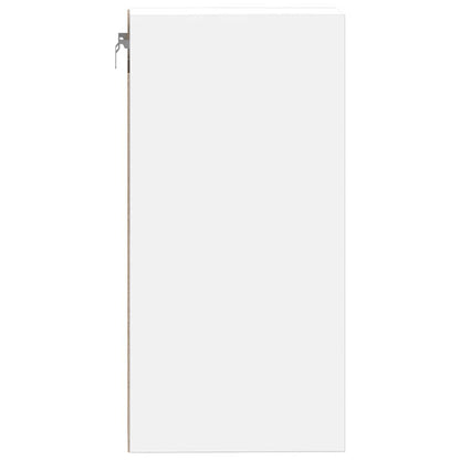 Hangkast 40x29,5x60 cm bewerkt hout wit