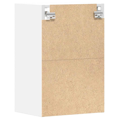 Hangkast 40x29,5x60 cm bewerkt hout wit