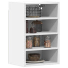 Wall Cabinet Riga 40x29.5x60 cm engineered wood white