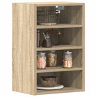 Bovenkast 40x29,5x60 cm bewerkt hout sonoma eiken