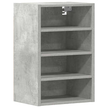 Hangkast 40x29,5x60 cm bewerkt hout betongrijs