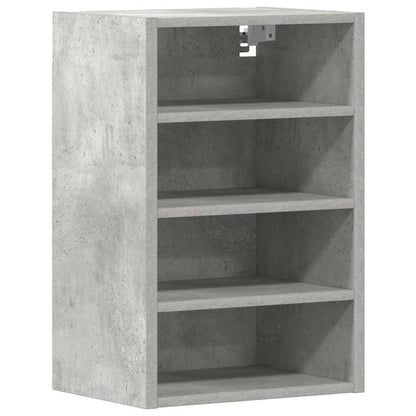 Hangkast 40x29,5x60 cm bewerkt hout betongrijs