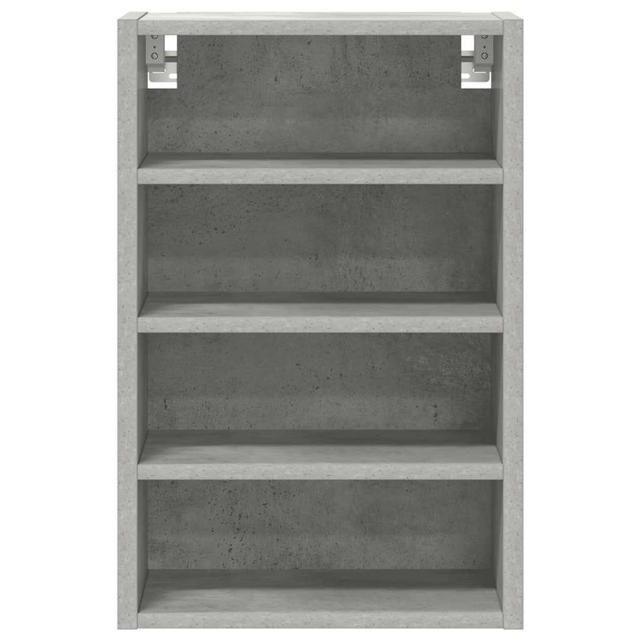 Hangkast 40x29,5x60 cm bewerkt hout betongrijs