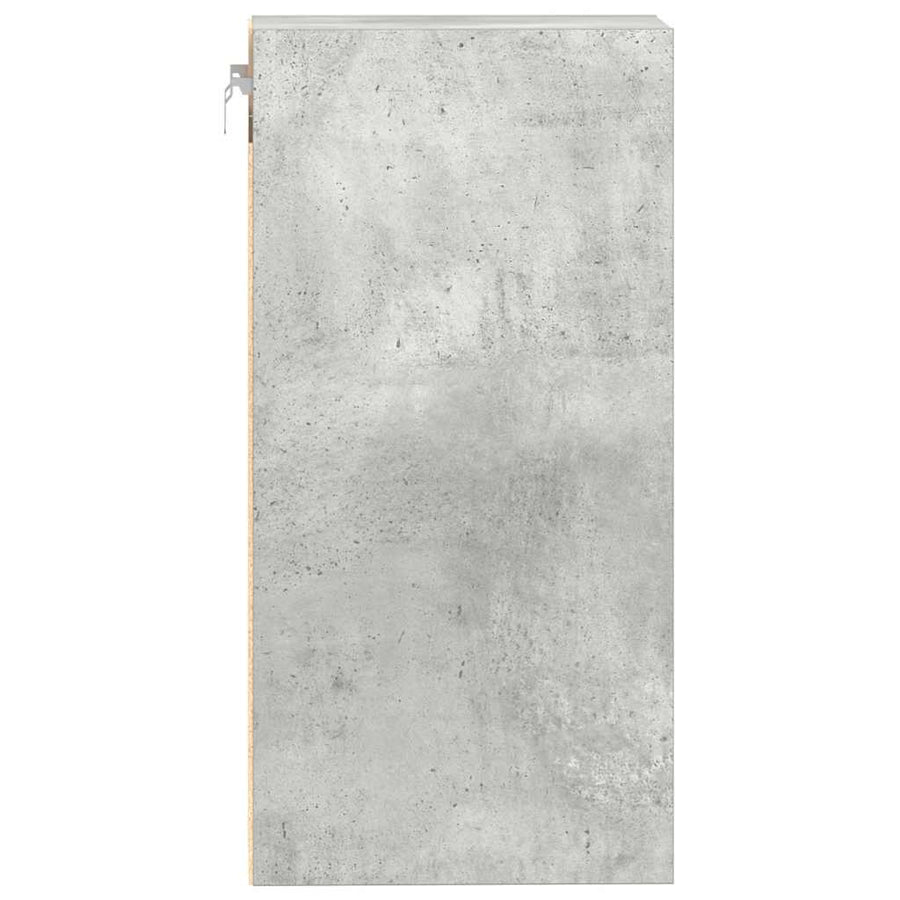 Hangkast 40x29,5x60 cm bewerkt hout betongrijs