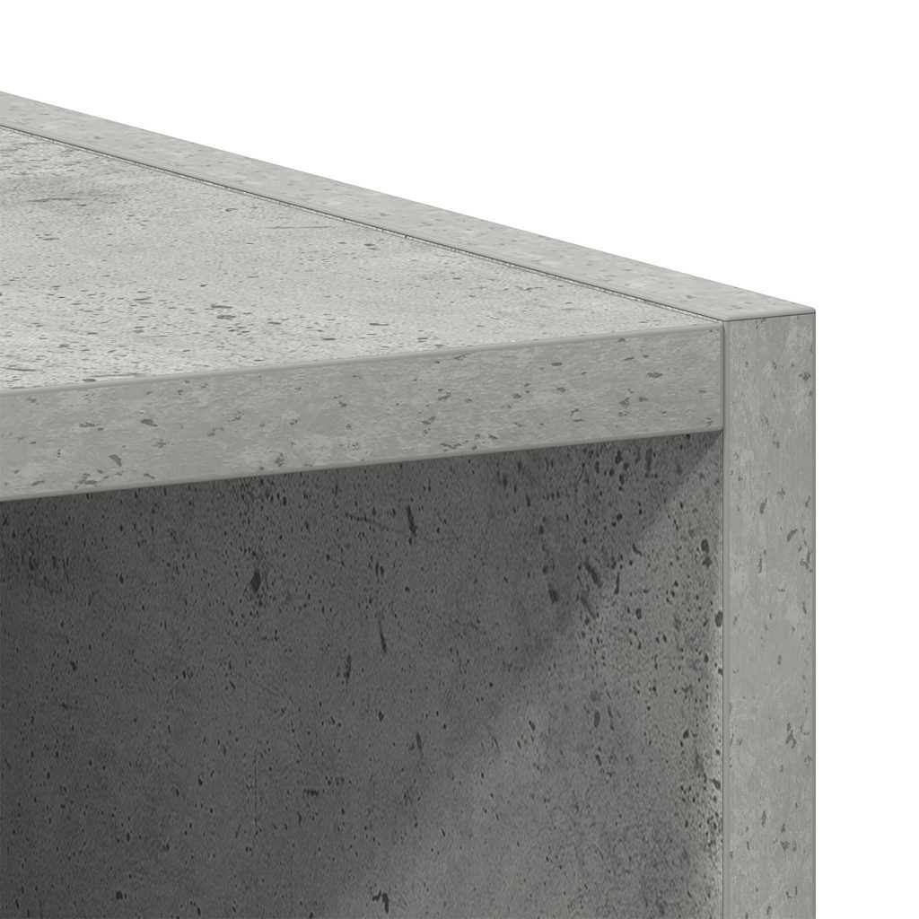 Hangkast 40x29,5x60 cm bewerkt hout betongrijs