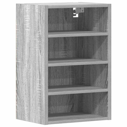 Hangkast 40x29,5x60 cm bewerkt hout grijs sonoma eikenkleurig