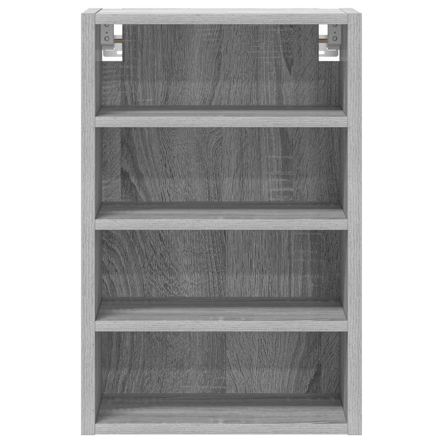Hangkast 40x29,5x60 cm bewerkt hout grijs sonoma eikenkleurig