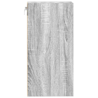 Hangkast 40x29,5x60 cm bewerkt hout grijs sonoma eikenkleurig