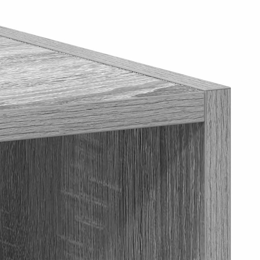 Hangkast 40x29,5x60 cm bewerkt hout grijs sonoma eikenkleurig