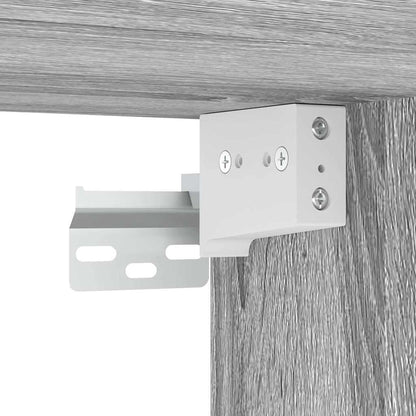 Hangkast 40x29,5x60 cm bewerkt hout grijs sonoma eikenkleurig