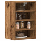Wall cabinet Riga 40x29.5x60 cm engineered wood old wood colour