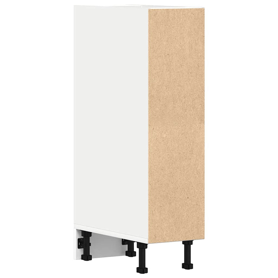 Onderkast 20x44,5x81,5 cm bewerkt hout wit