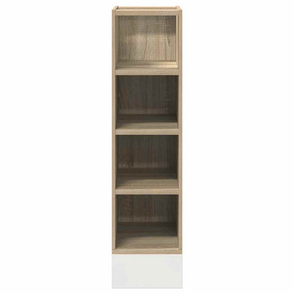 Onderkast 20x44,5x81,5 cm bewerkt hout sonoma eikenkleurig