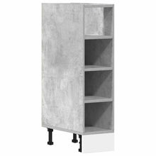 Onderkast 20x44,5x81,5 cm bewerkt hout betongrijs