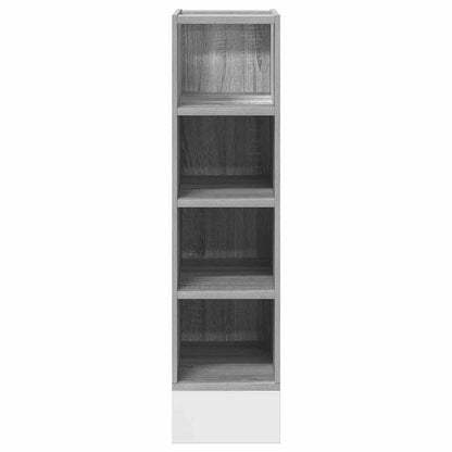 Onderkast 20x44,5x81,5 cm bewerkt hout grijs sonoma eikenkleur
