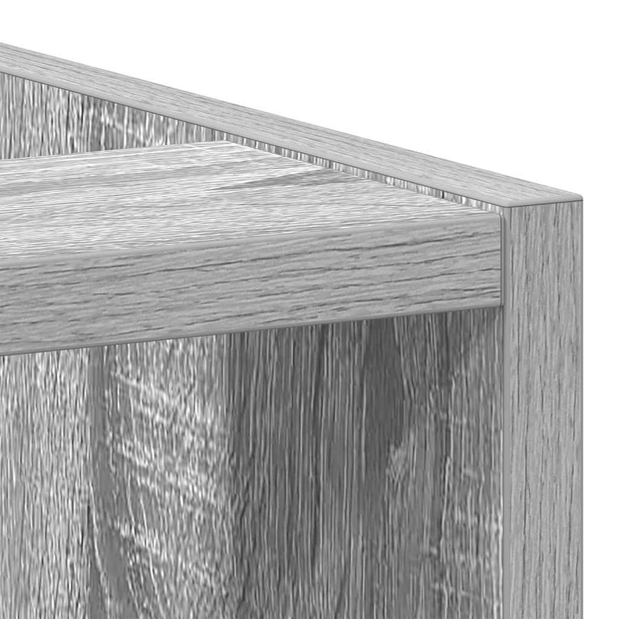 Onderkast 20x44,5x81,5 cm bewerkt hout grijs sonoma eikenkleur