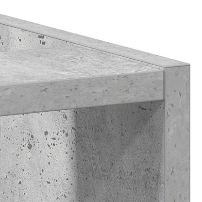 Onderkast 30x44,5x81,5 cm bewerkt hout betongrijs