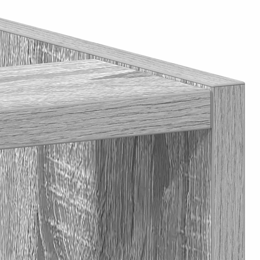 Onderkast 30x44,5x81,5cm bewerkt hout grijs sonoma eikenkleurig