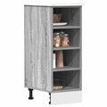 Onderkast Riga 30x44,5x81,5cm bewerkt hout grijs sonoma eikenkleurig