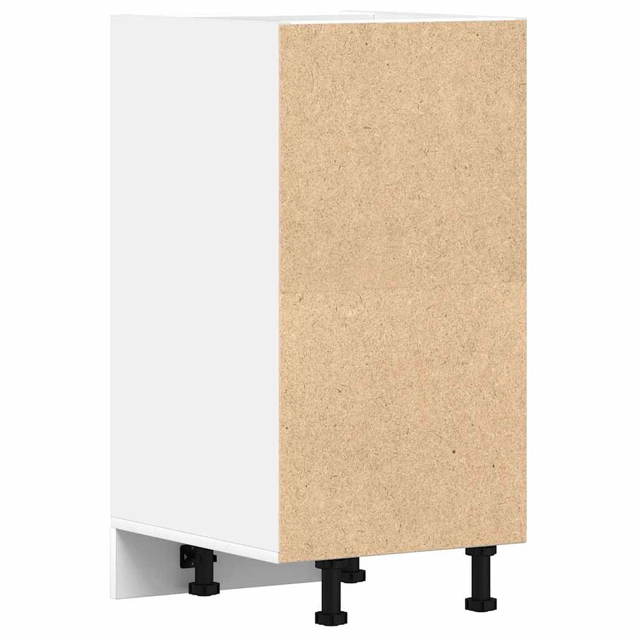 Onderkast 40x44,5x81,5 cm bewerkt hout wit
