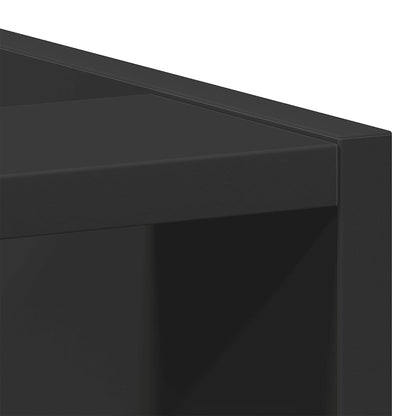 Onderkast 40x44,5x81,5 cm bewerkt hout zwart