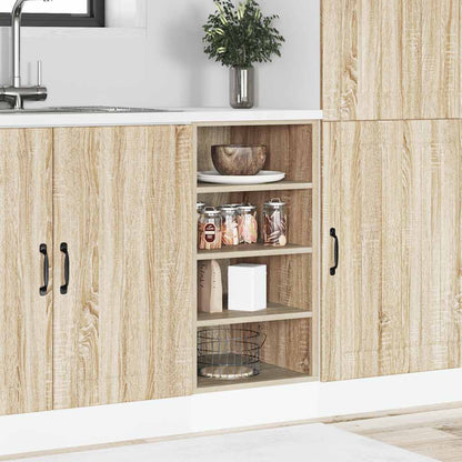 Onderkast 40x44,5x81,5 cm bewerkt hout sonoma eikenkleurig