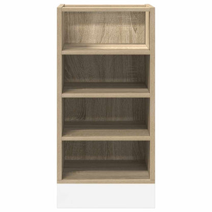 Onderkast 40x44,5x81,5 cm bewerkt hout sonoma eikenkleurig