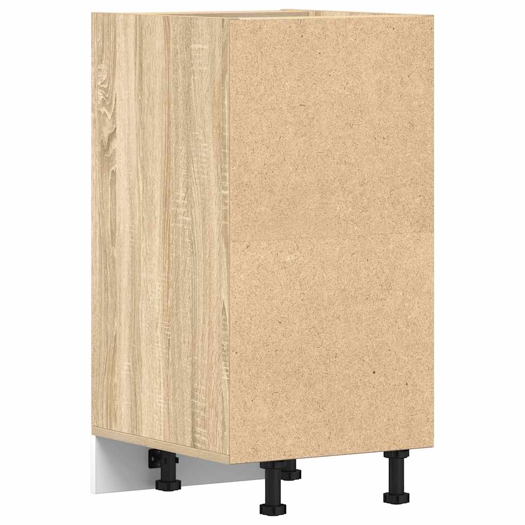 Onderkast 40x44,5x81,5 cm bewerkt hout sonoma eikenkleurig