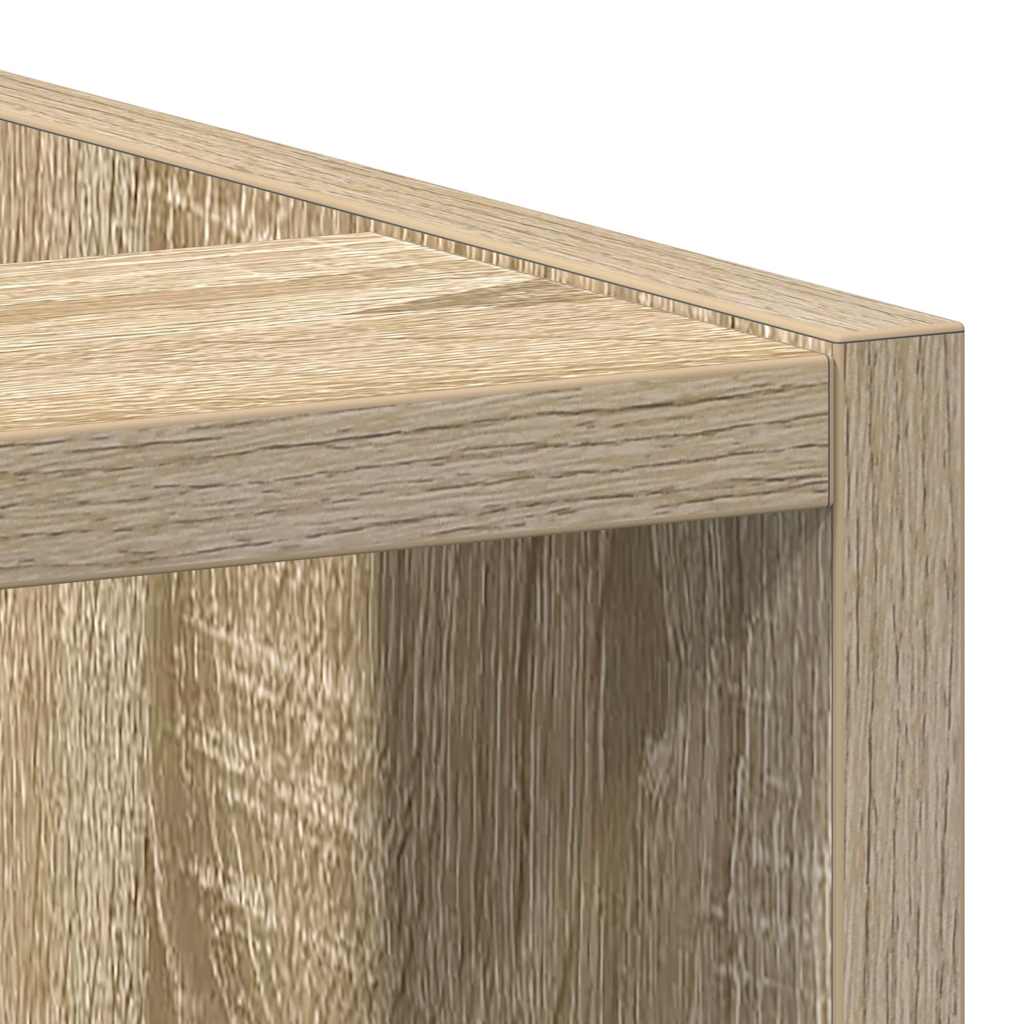 Onderkast 40x44,5x81,5 cm bewerkt hout sonoma eikenkleurig