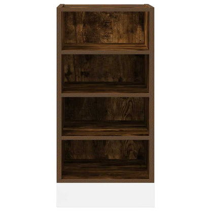 Onderkast 40x44,5x81,5 cm bewerkt hout gerookt eikenkleurig