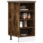 Base cabinet Riga 40x44.5x81.5 cm treated wood smoked oak look