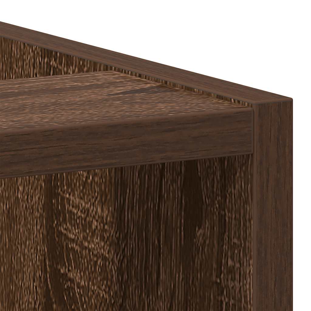 Onderkast 40x44,5x81,5 cm bewerkt hout bruin eikenkleur