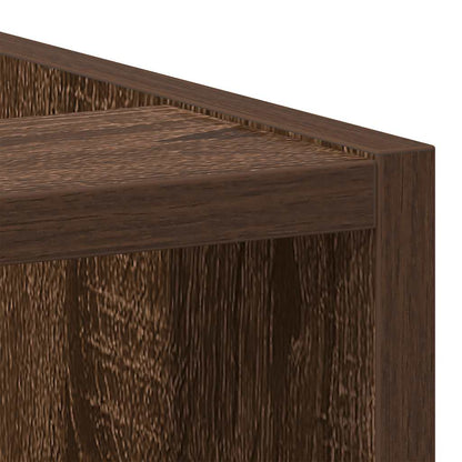 Onderkast 40x44,5x81,5 cm bewerkt hout bruin eikenkleur