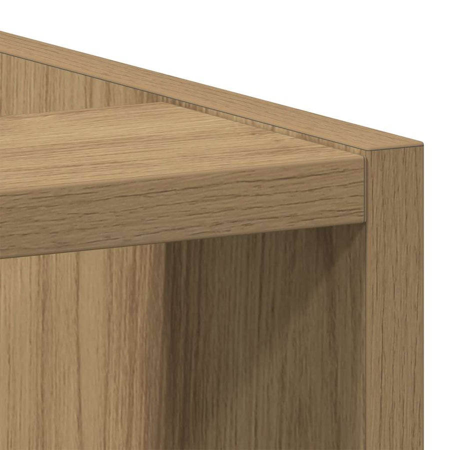 Onderkast 40x44,5x81,5 cm bewerkt hout artisanaal eikenkleur
