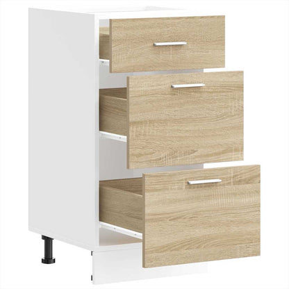 Onderkast 40x46x81,5 cm spaanplaat sonoma eikenkleurig