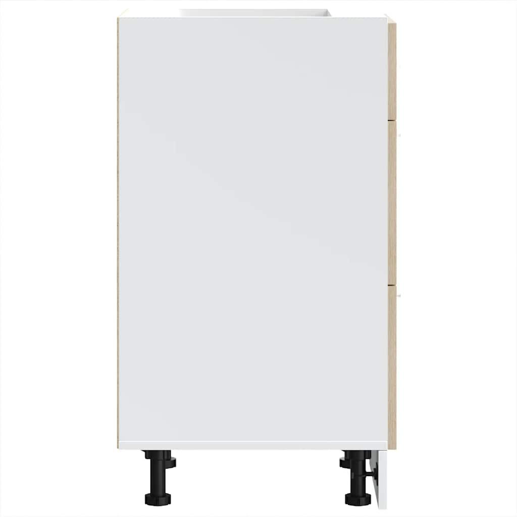 Onderkast 40x46x81,5 cm spaanplaat sonoma eikenkleurig