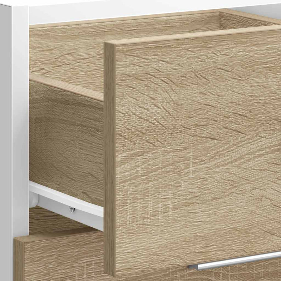 Onderkast 40x46x81,5 cm spaanplaat sonoma eikenkleurig