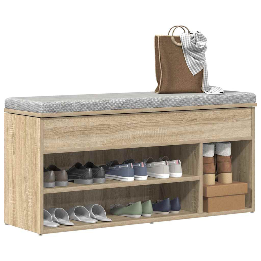 Onderkast 40x46x81,5 cm bewerkt hout betongrijs