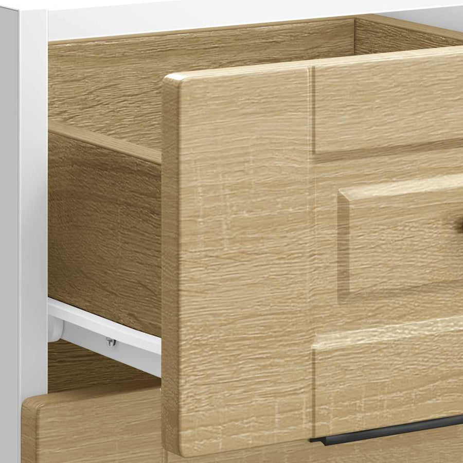 Keuken onderkast Porto bewerkt hout sonoma eikenkleurig