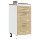 Keuken onderkast Porto 40x46x81.5 cm bewerkt hout sonoma eiken